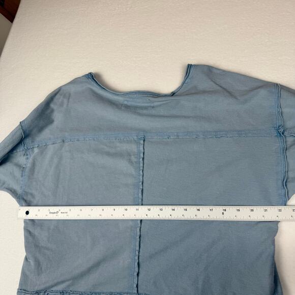 Pilcro Ina seamed cotton pullover SKY size S - Picture 8 of 12